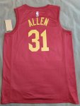 Maillot de Basket #31 Allen Cavaliers 22-23 Rouge Imprimé